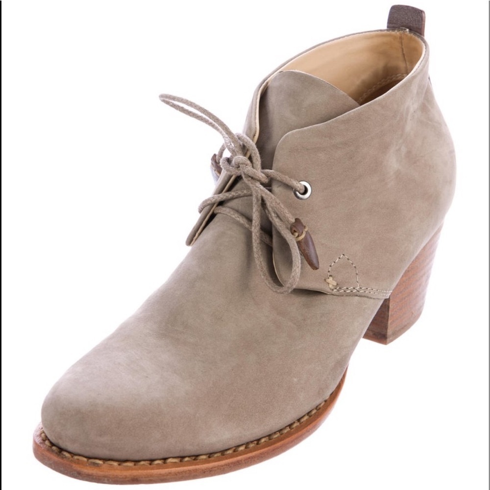 Rag & Bone Leighton Nubuck suede lace up booties